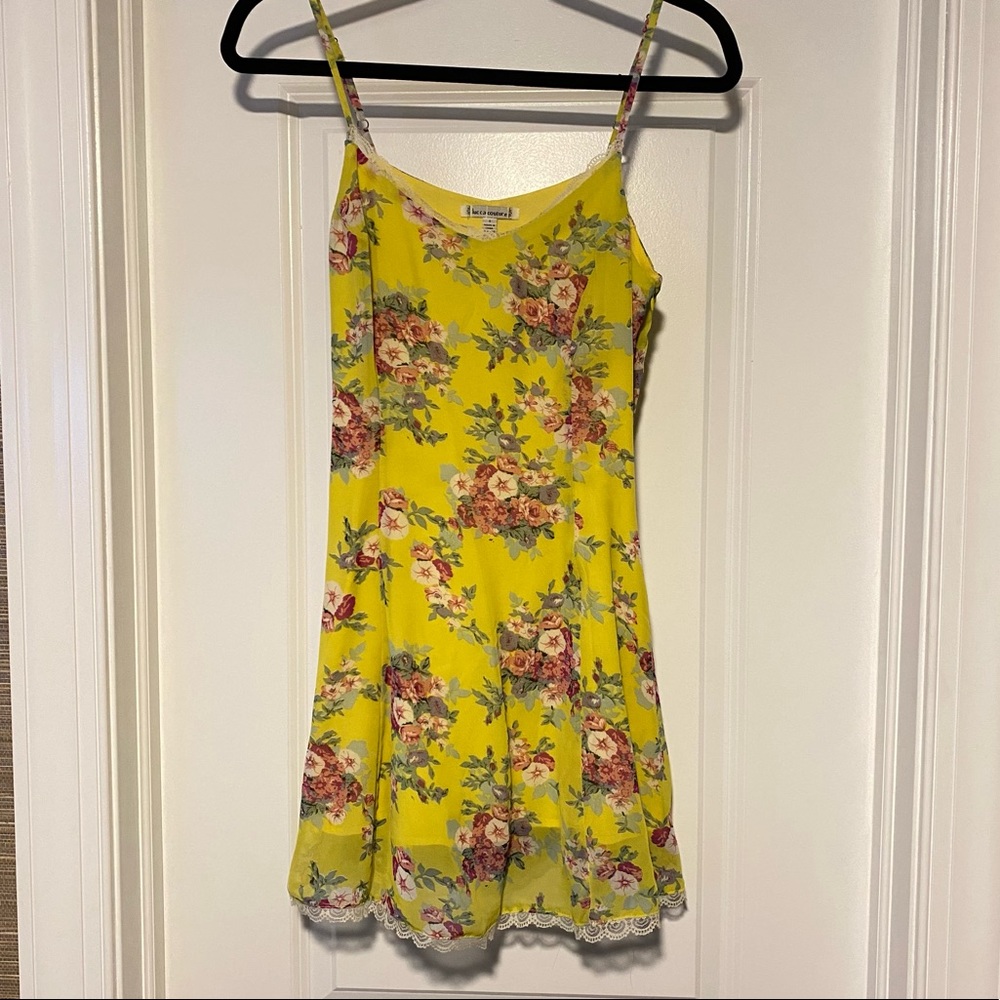Yellow Floral Sundress